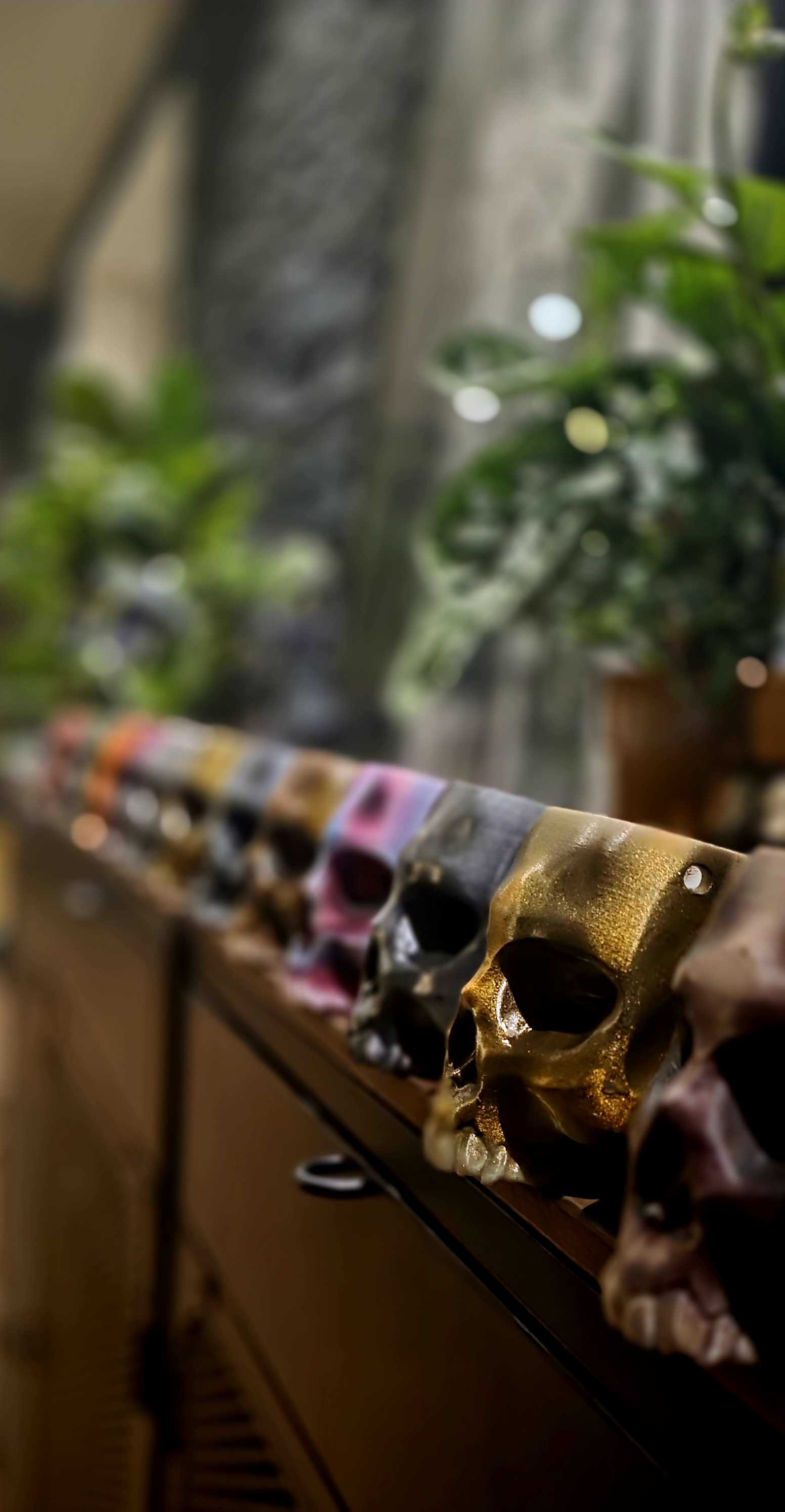 Painted skulls